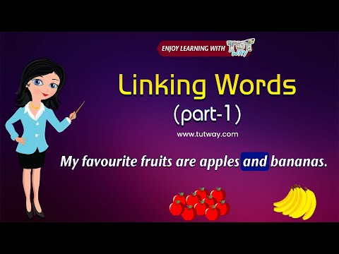 Linking Words for Kids | Linking Words in English | Concepts/Examples/Usages | English Grammar