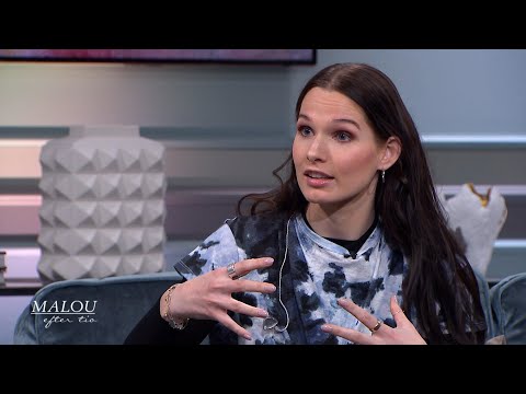 ”Skönt att komma någonstans där jag bara kan vara jag” - Malou Efter tio (TV4)