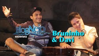 Blognejo Entrevista - Bruninho & Davi