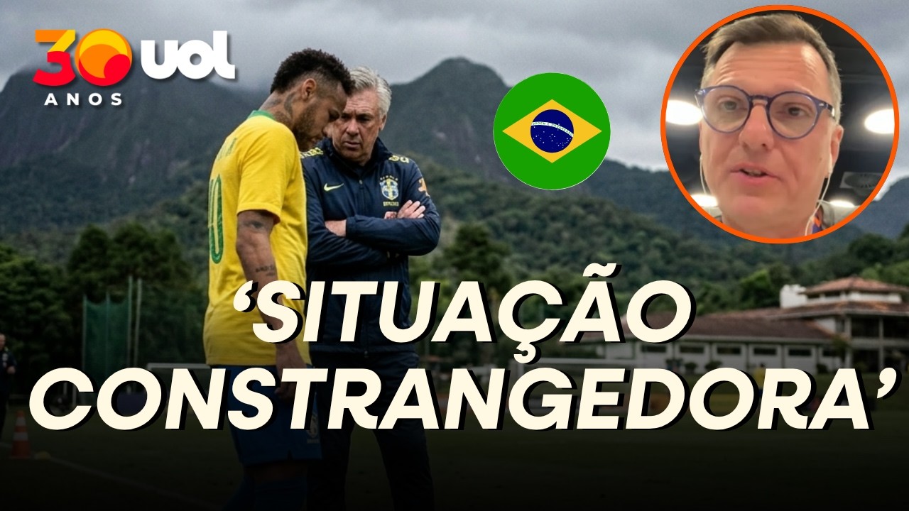MAURO CEZAR: ANCELOTTI PROCUROU ENCRENCA E ENCONTROU! FALTOU RIGOR SOBRE NEYMAR