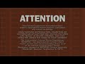 FOX Warning Screens