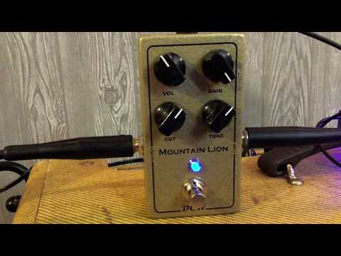 DCW Pedals Mountain Lion Deluxe - Open Sounding Overdrive with Boost image 3