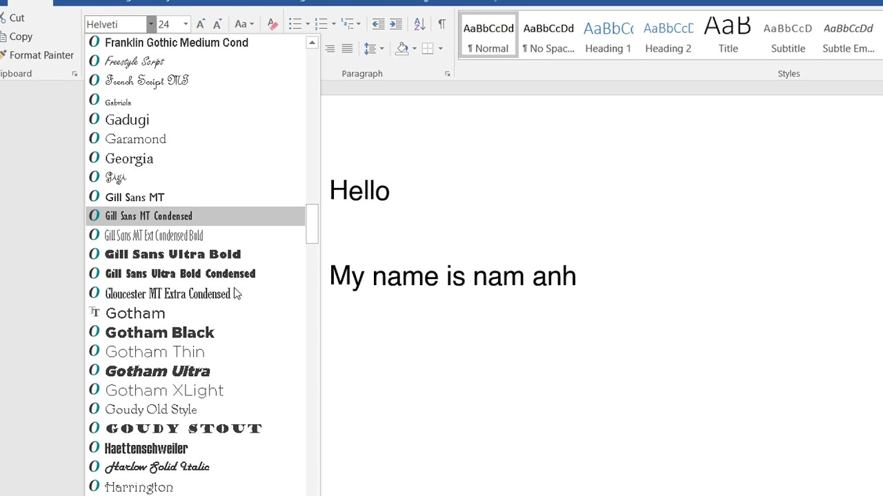 Add Helvetica Font in Microsoft Word || How To Install Helvetica Font in Windows 11