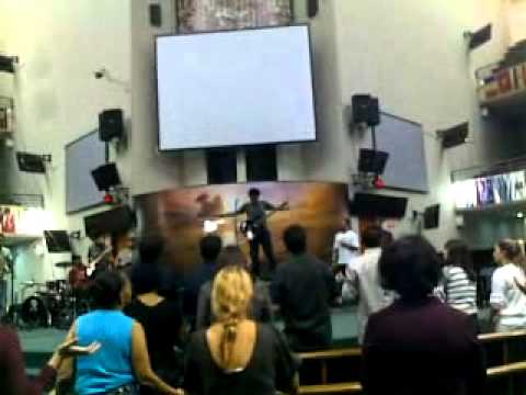 Calebe no Culto da Vitória na Igreja Batista da Lagoinha - BH