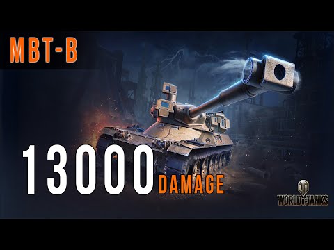 Almost 13000 Damage?! MBT-B Might've Just Broken the EU Record! 🔥 [World of Tanks] [Replay]