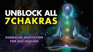 Unblock ALL 7 CHAKRAS • 15 min Practice • Aura Cleansing • Chakra Balancing & Healing