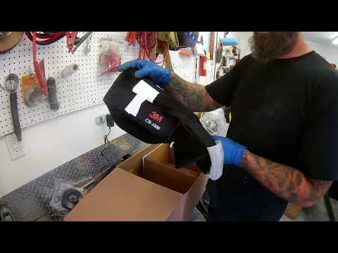 3M PAPR Painters Kit 37335 unbox and assembly