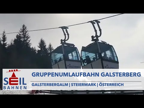 🇦🇹🚠 Gruppenumlaufbahn Galsterbergalm 1990-2022