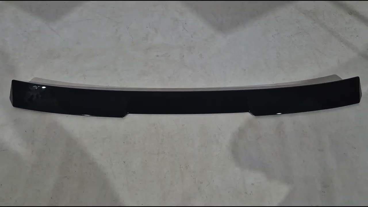 Задний спойлер M4-Style V2 (для F10, Черный Глянец) Video 1