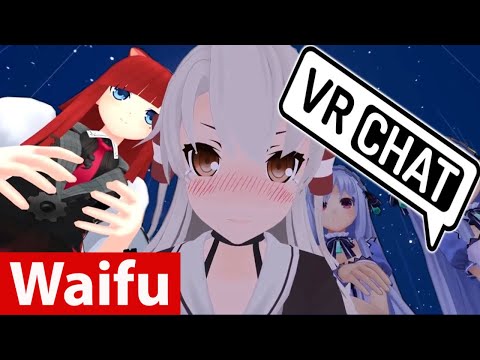 Playing Guitar on VRChat - Serenading E-Girls