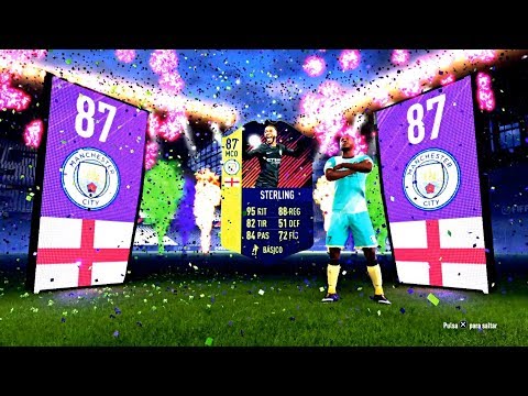 OMG!!!!! Sterling - Path to Glory In A Pack - Fifa 18