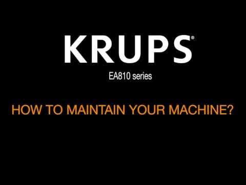 Bean to cup EA8108 - How to maintain