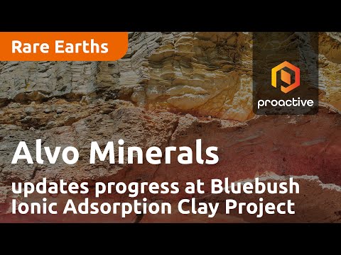 Alvo Minerals updates progress at Bluebush Ionic Adsorption Clay Rare Earth Project