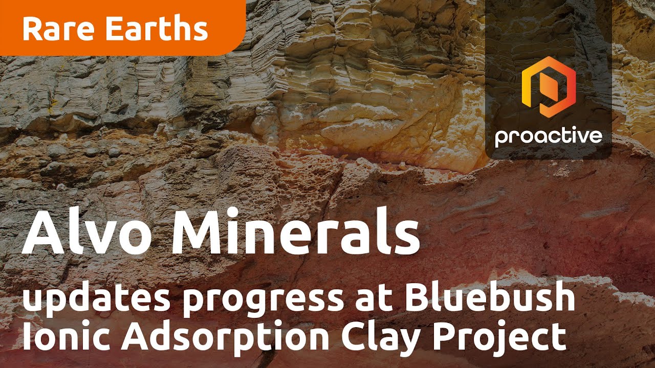 Alvo Minerals updates progress at Bluebush Ionic Adsorption Clay Rare Earth Project