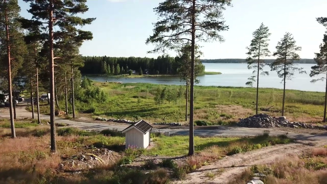 Tomt på Tomter vid Lillfjärden Norrfjärden Piteå kommun - video