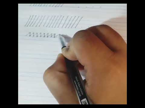 Step 1-6 shape for cursive handwriting.