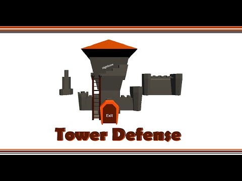 Unity Игра от нашего ученика: TowerDefense v0.1.1.