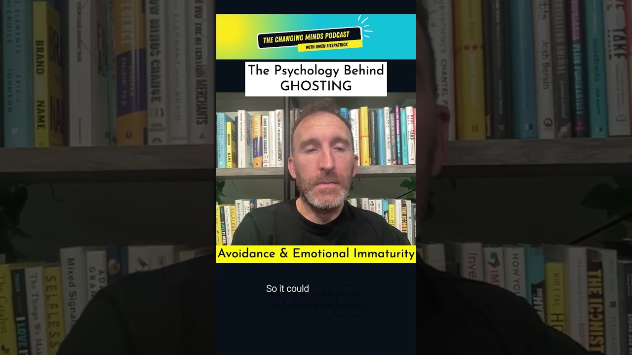 The Psychology Behind Ghosting - Avoidance and Emotional Immaturity #shorts