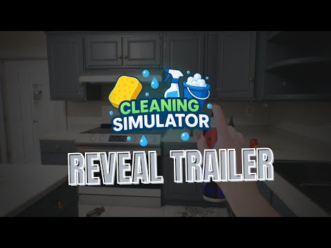 Cleaning Simulator – Official Reveal Trailer thumbnail