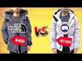 Are Canada Goose Down Jackets A Rip Off 400 North Face VS 1500 Canada Goose
