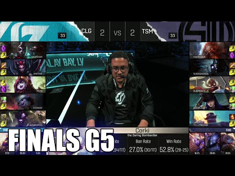 CLG vs TSM | Game 5 Grand Finals S6 NA LCS Spring 2016 | Team Solomid TSM vs CLG G5 1080p