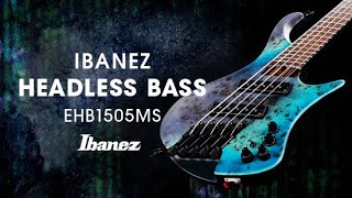 Video thumbnail for Ibanez EHB1505MS Headless Bass featuring Franck Hermanny by Ibanez Guitar