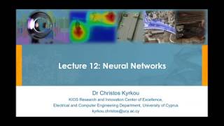 Lecture 12 - Introduction to Neural Networks (Part 1)