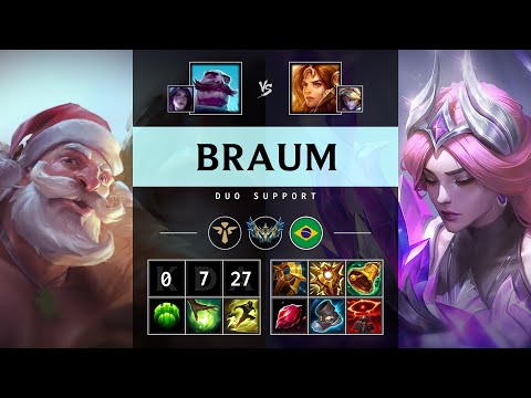 Braum Support vs Leona - BR Challenger Patch 25.08