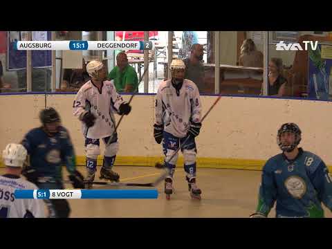 TVA TV | TV Augsburg - Deggendorf Pflanz | ISHD Skaterhockey 2. Bundesliga 2018