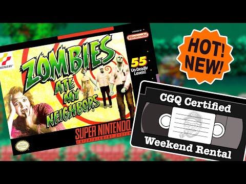 Weekend Rental Ep. 32 - Zombies Ate My Neighbors | CGQ+