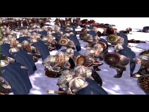 Medieval 2 Third Age Total War - Machinima | Hans Zimmer - "Woad to Ruin" (Gundabad vs Dwarfs)