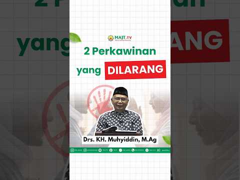 Dua perkawinan ini dilarang untuk dilakukan #nikah #suamiistri #kawinan #pernikahan  #i̇slam