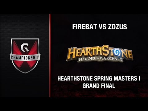 Firebat vs Zozus - GC's 2015 Hearthstone Spring Masters I (Grand Final)