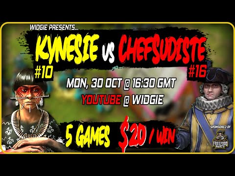 Kynesie vs ChefSudiste | 5 Games $20/win | Big Boy Brawl