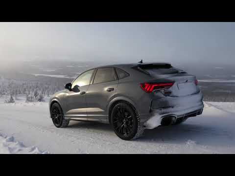 FIRST TEST! 202021 AUDI RSQ3 SPORTBACK   5CYLINDER MINI URUS IN NARDO GREY   Winter wonderland
