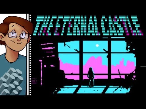 Let's Try The Eternal Castle Remastered - 2-Bit CGA Animated Graphics