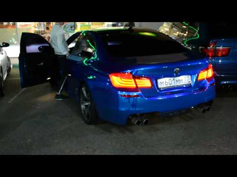 BMW M5 F10 PP-Performance Downpipes. Exhaust