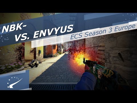 NBK- vs. EnVyUs - ECS Season 3 Europe [1v5]