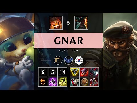 Gnar Top vs Gangplank - KR Diamond Patch 25.17