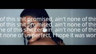 rihanna nothing is promised lyrics