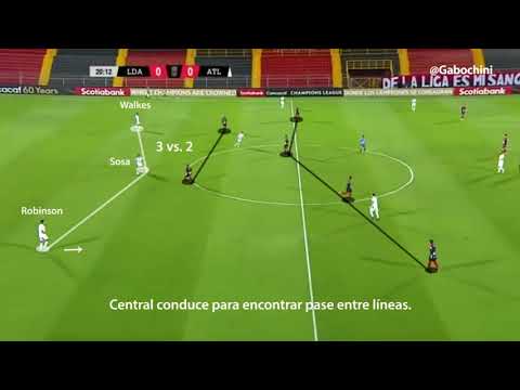 Encontrar al hombre libre - Salidas del Atlanta United de Heinze vs. Alajuelense (ida)