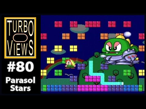 "Parasol Stars" - Turbo Views 80 (TurboGrafx-16 / Duo game REVIEW!)