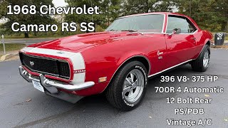 Video Thumbnail for 1968 Chevrolet Camaro