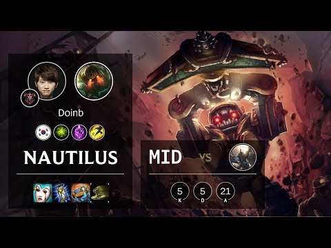 Nautilus Mid vs Pantheon - KR Grandmaster Patch 10.4