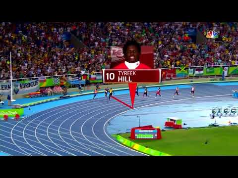 Just how fast is Tyreek Hill? Compare him to Usain Bolt!