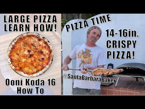 Ooni Koda 16 LARGE NY PIZZA How-To!
