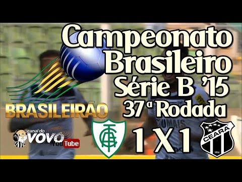 [Série B '15] América FC/MG 1 X 1 Ceará SC - Siloé - Narração: Jota Rômulo