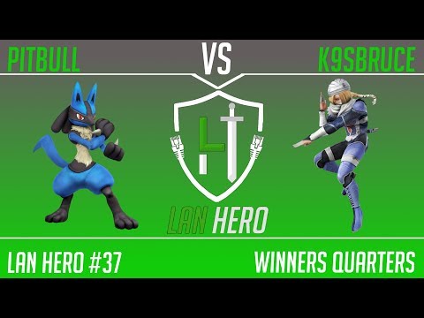 LH Tuesdays #37 - Pitbull (Lucario) vs MF | LH K9SBruce (Sheik) - Winners Quarters