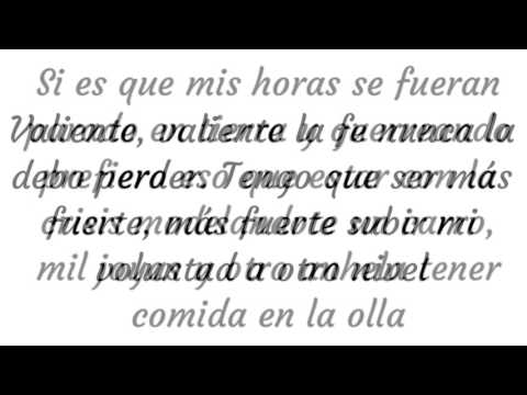 Valiente - Nacho ft. Los Fantásticos (letra)