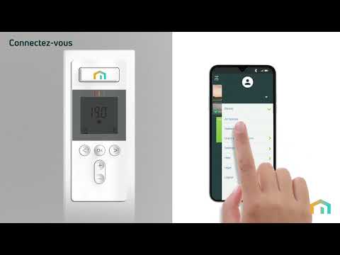 Appairage d'un radiateur Yali Plus au système de régulation Unisenza Plus